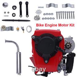 4-Stroke Gas Petrol Motorized Bicycle Bike Engine Motor Kit Scooter 49CC NEW