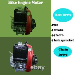 4-Stroke Gas Petrol Motorized Bike Bicycle Engine Motor DIY Kit Scooter 49CC US