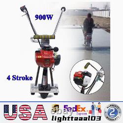 4 Stroke Gas Power Vibrating Concrete Power Screed Finishing Engine Fit 5m Ruler