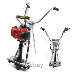 4 Stroke Gas Power Vibrating Concrete Power Screed Finishing Engine For 5m Ruler
