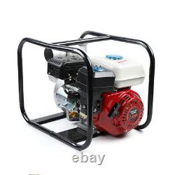 4 Stroke Gas Powered Water Transfer Pump 3-Inch 7.5 HP Water Pump 210cc Engine