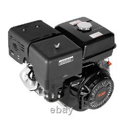 4-Stroke OHV Horizontal Shaft Gas Engine Recoil Start Go Motor 15HP 420cc