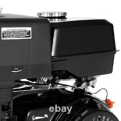 4-Stroke OHV Horizontal Shaft Gas Engine Recoil Start Motor 420cc 15HP 8800W