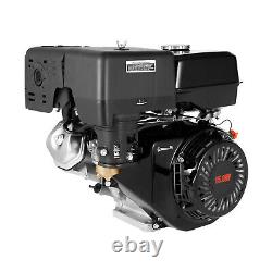 4-Stroke OHV Horizontal Shaft Gas Engine Recoil Start Motor 420cc 15HP 8800W