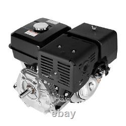 4-Stroke OHV Horizontal Shaft Gas Engine Recoil Start Motor 420cc 15HP 8800W