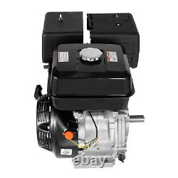 4-Stroke OHV Horizontal Shaft Gas Engine Recoil Start Motor 420cc 15HP 8800W