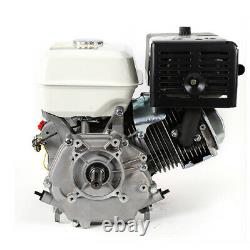 420CC 15HP 4-Stroke Horizontal Gas Petrol Air Cooling Engine Recoil Pull Start