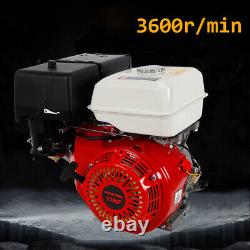 420CC 15HP Gas Engine Motor 4 Stroke OHV Gasoline Motor Recoil Pull Air Cooling