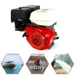 420CC Engine OHV Horizontal Gas Engine Recoil Start Go Kart Motor 15HP 4Stroke