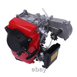 49CC 4-Stroke Gas Petrol Motorized Bike Engine Motor Kit Belt Gear / Chain Drive