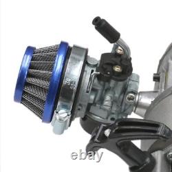 49CC 50CC 2 Stroke Gas Big Bore Engine Motor + Muffler Mini Dirt Bike ATV Quad