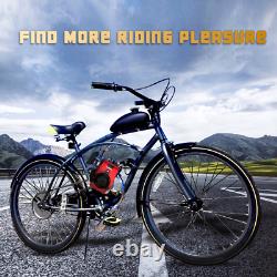 49CC Bike Bicycle Motor Kit Motorized 4-Stroke Petrol Gas Engine Motor Cycle US