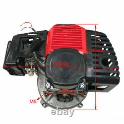 49cc 50cc 2 Stroke Gas Engine Motor + Fuel Tank for Lawn Mower Scooter Go kart