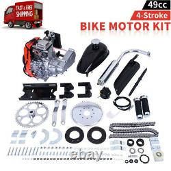 49cc Bike Bicycle Motor Kit Motorized 4 Stroke Petrol Gas Engine Set MotorCycle