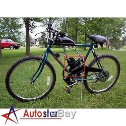 50CC 2 Stroke Motorised Bicycle Motorized Push Bike Petrol Gas Motor Engine Kit