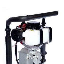 52CC 2-Stroke Gas Powered Push Pile Driver Gasoline Engine T-Post Driver 2.3HP
