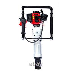 52CC 2-Stroke Gas Powered T Post Push Pile Driver Engine Fence Piling Machine