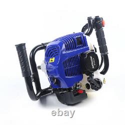 52CC 2Stroke Gas Powered Post Hole Digger W. 4 8 Earth Auger Digging Engine