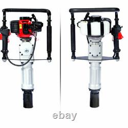 52cc 2Stroke Gas Powered Post Driver Gas Engine Push Pile Driver Single Cylinder