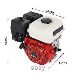 6.5HP 160cc Gas Engine For Honda GX160, 4 Stroke OHV Air Cooled Horizontal Shaft