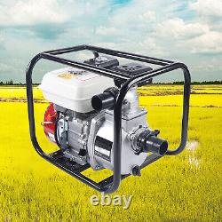 6.5HP 4-Stroke Gas Engine Water Transfer Pump 2 for Irrigation Pond Drainage