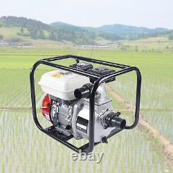 6.5HP 4-Stroke Gas Engine Water Transfer Pump 2 for Irrigation Pond Drainage