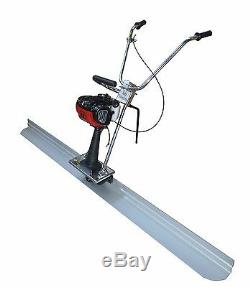 6.5ft Board Concrete Power Vibrating Screed 4 stroke Gas Engine Cement EPA