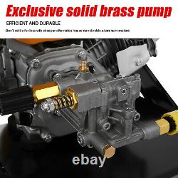 7.0HP 4-Stroke Gas Petrol Engine Cold Water Pressure Washer withSpray Gun 3000 PSI