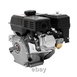7.5HP 4-Stroke Electric Start Side Shaft Gas Engine Motor GX160 Pullstart 210cc