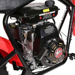 7HP 105cc Mini Dirt Bike Gas-Power 4 Stroke Pocket Bike Pit Motorcycle Red/Black