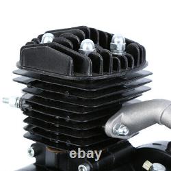 80CC 2-Stroke Petrol Gas Engine Motor Only Black For Fits Motorized Bicycle Bike
