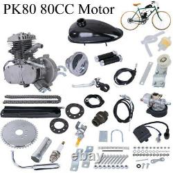 80CC 2-Stroke Petrol Gas Motor Bicycle Engine Motor Kit For Motorized Bike