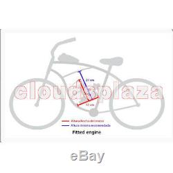 80cc 2 Cycle 2-Stroke Engine Motor Kit for Motorized Bicycle Bike GAS Engine