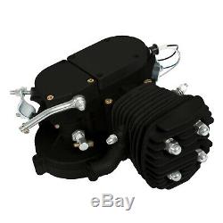 80cc 2-Stroke Bicycle Bike Cycle Motorized Gas Engine Motor Complete Kit Black