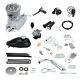 80cc 2-Stroke Bicycle Bike Cycle Motorized Gas Engine Motor Complete Kit Silver