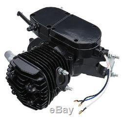 80cc 2-Stroke Bike Engine Gas Motor ONLY For Motorized Bicycle Cycle Bike Black