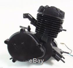 80cc 2 Stroke Black Bike Bicycle Engine Kit Gas Motorized Bike Motor