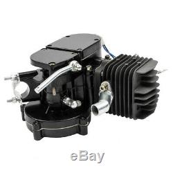 80cc 2-Stroke Engine Motor Kit for Motorized Bicycle Bike Gas Powered Black USA