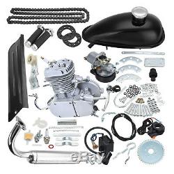 80cc 2 Stroke Gas Engine Motor Kit Fuel Motorize Bicycle Cycling US
