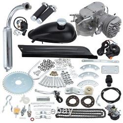 80cc Bike 2 Stroke Gas Engine Motor Kit DIY Motorized Bicycle NEW Black