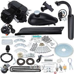 80cc Bike 2 Stroke Gas Engine Motor Kit Motorized Bicycle Cycle+Gas Fuel Filters