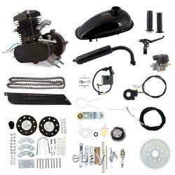 80cc Bike Bicycle Motorized 2 Stroke Petrol Gas Motor Engine Kit Full Set Black
