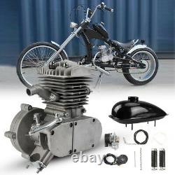 80cc Bike Bicycle Motorized 2 Stroke Petrol Gas Motor Engine Kit Set 2L Tank