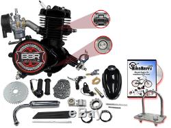 80cc Flying Horse Bicycle Engine Kit Motorized Bike Gas Black 2 Stroke 66cc NEW