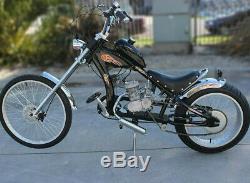 80cc Motorized Bicycle Bike 2 Stroke Gas Motor Engine Kit Complete Cycle Set