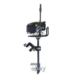 9HP 4 Stroke Gas-Powered Outboard Motor 225CC Boat Engine Air Cooling TCI System