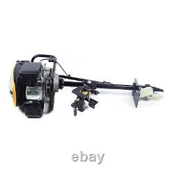 9HP 4 Stroke Gas-Powered Outboard Motor 225CC Boat Engine Air Cooling TCI System