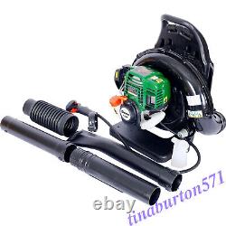 Backpack Leaf Blower 4-Stroke Strong Wind 37.7cc Engine Gas 1.5HP 580CFM Nozzle
