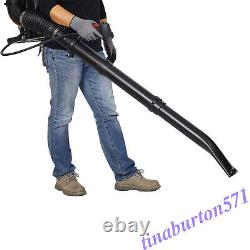 Backpack Leaf Blower 4-Stroke Strong Wind 37.7cc Engine Gas 1.5HP 580CFM Nozzle
