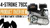 Best 79cc Pull Start 4 Stroke Engine Kit The Beast Motorized Bicycle